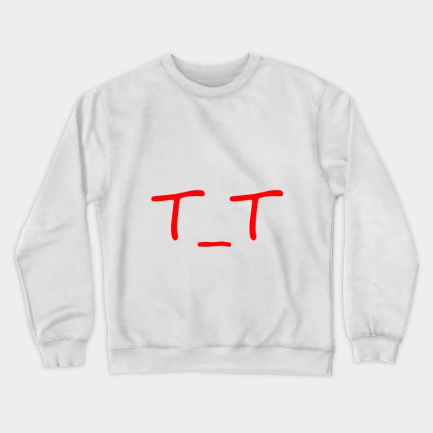 sad Crewneck Sweatshirt by thememerepo